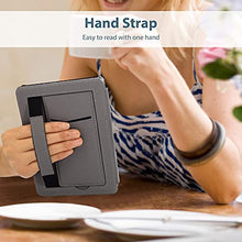 Load image into Gallery viewer, Miroddi Kindle 10th Generation Case ,Kindle Cover Case, Fits All New Kindle 10th Generation 2019 - NOT Fit Kindle Paperwhite or Kindle Oasis, PU Leather Smart Cover with Auto Sleep Wake, Slot Gray