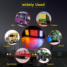 Load image into Gallery viewer, LIMICAR 40 LED Trailer Tail Lights Kit Waterproof Turn Signal Brake Reverse Running Lights LED Tail Light for Truck Boat Trailer UTV UTE RV Camper Pickup (2 Pack)