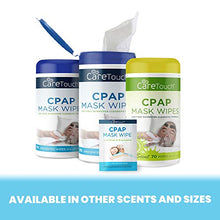 Load image into Gallery viewer, Care Touch CPAP Travel Mask Wipes - 25 Individually Wrapped CPAP Wipes - Unscented - Cleans CPAP, BiPAP, or Other Pap Masks