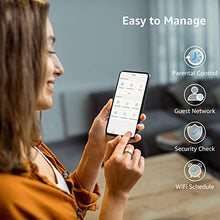 Load image into Gallery viewer, Speedefy AC2100 Smart WiFi Router - Dual Band Gigabit Wireless Router for Home & Gaming, 4x4 MU-MIMO, 7x6dBi External Antennas for Strong Signal, Parental Control, Support IPv6 (Model K7)