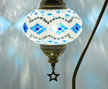 Load image into Gallery viewer, Table Lamp,Swan neck,Lamp Shade,Arabian Mosaic Lamps, Moroccan Lantern, Chandelier,Turkish Light, Hanging Lamp, Mosaic lighting,Flooring Light