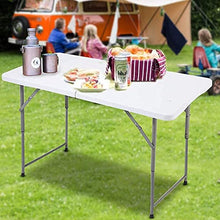Load image into Gallery viewer, MaMaHome 4FT-White-S2 Folding Table