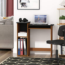 Load image into Gallery viewer, Furinno Econ Multipurpose Computer Writing Desk, Light Cherry/Black