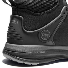 Load image into Gallery viewer, Timberland PRO Men's Drivetrain Mid Composite Safety Toe Static Dissipative Athletic Leather Work Boot, Black, 9