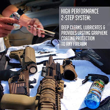 Load image into Gallery viewer, Riptide Armory Advanced Gun Cleaner & CLP+ Graphene 4oz 2 Step Kit - Cleans, Lubes, Protects Targeted Long-Lasting Formula - Nano Coat Technology - Veteran Owned & Formulated by Former US Navy Seal