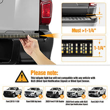 Load image into Gallery viewer, New 60'' Tailgate Light Bar, CT CAPETRONIX Triple-Row Aluminum Truck Tailgate Light Bar, Waterproof No-Drill Install Full-Featured Reverse Running Brake Turn Signal Tailgate Light.…