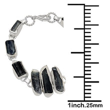 Load image into Gallery viewer, Orchid Jewelry 110.00 Ctw Fancy Blue Kyanite Bracelet for Women| Brass Fashion Bracelet for Girls | Cute and Simple Birthday Gift for Her