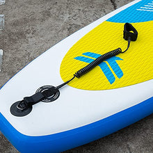 Load image into Gallery viewer, HEYTUR Surfing Surfboard Leash sup Leash Rope Stand up Paddle Board Leash Coil Surf Accessories(Black)