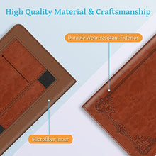 Load image into Gallery viewer, Fintie Stand Case for 6.8" Kindle Paperwhite (11th Generation-2021) and Kindle Paperwhite Signature Edition - Premium PU Leather Sleeve Cover with Card Slot and Hand Strap, Vintage Brown