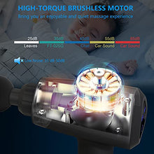 Load image into Gallery viewer, FIT KING Massage Gun Deep Tissue Percussion Muscle Massage Gun for Athletes to Relieve Soreness and Fast Recovery LCD Touch Screen 6 Massage Heads 20 Speed Levels FT-025G