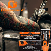 Load image into Gallery viewer, Deeveeant Numbing Cream Lidocaine Anesthetic (2oz/56g) Topical Pain Relief - Tattoos, Laser, Waxing, Microblading, Microneedling USA Made - Child Resistant Cap