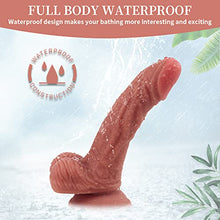 Load image into Gallery viewer, Reạlistic ÐiḷÐo Ṣụcker Ṣex Ðiḷlidos For Woṃen, Reaḷ Sucṭion Cup Ðiḷlo 6 Inch Waṭerproof Tọy G-spǒṭ ÐiḷÐos Ḅody 6.1 Spoṭ