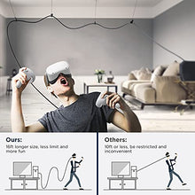 Load image into Gallery viewer, KIWI design Link Cable for Oculus/Meta Quest 2/1, 10 Feet/3m USB C 3.2 Gen1 Cable, Black