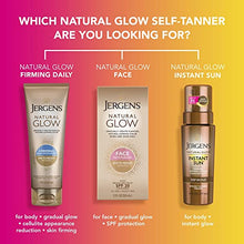 Load image into Gallery viewer, Jergens Natural Glow Self Tanner Face Moisturizer, Fair to Medium Skin Tone, SPF 20 Sunless Tanning, Daily Facial Sunscreen, Oil Free, Broad Spectrum Protection, 2 oz, Pack of 2 (Packaging May Vary)