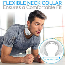 Load image into Gallery viewer, Smart Neck Massager with Heat - Cordless Rechargeable Trigger Point Deep Tissue Portable Neck Massager w/ Heat Vibration Shiatsu Acupressure Therapy, for Men & Women - SereneLife SLNKMSG120