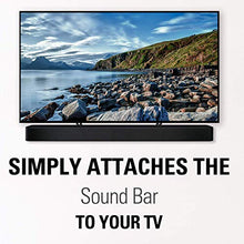 Load image into Gallery viewer, Mounting Dream Soundbar Mount Sound Bar TV Bracket for Mounting Above or Under TV Fits Most of Sound Bars Up to 15 Lbs, with Detachable Long Extension Plates MD5420