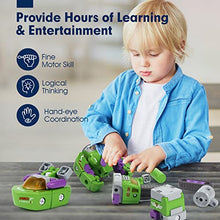 Load image into Gallery viewer, Toys for 4 Year Old Boys - 3 in 1 Take Apart Robot Kids Toys 3-5-7 STEM Toys for 5+ Year Old Boys Transformer Toys Building Construction 7 8 6 5 4 Year Old Boy Birthday Gift