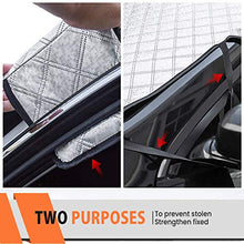 Load image into Gallery viewer, MATCC Car Windshield Snow Cover Frost Guard Winter Windshield Snow Ice Cover Magnetic Edges Car Snow Cover All Weather Fit Most Cars