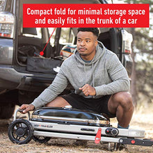 Load image into Gallery viewer, The Weber Traveler Portable Gas Grill, Black