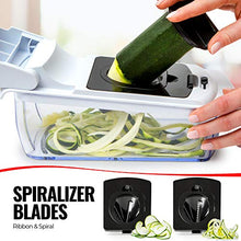 Load image into Gallery viewer, Fullstar Vegetable Chopper Dicer Mandoline Slicer - Food Chopper Vegetable Spiralizer Vegetable Slicer - Onion Chopper Salad Chopper Veggie Chopper Vegetable Cutter Food Slicer 11 Blades
