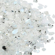 Load image into Gallery viewer, SUNYIK Moonstone Tumbled Chips Crystal Crushed Pieces Irregular Shaped 1pound(About 460 Gram)