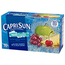 Load image into Gallery viewer, Capri Sun Pacific Cooler Mixed Fruit Naturally Flavored Kids Juice Drink Blend (10 ct Box, 6 fl oz Pouches)