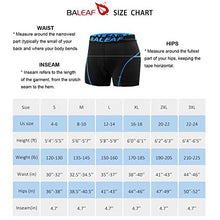 Load image into Gallery viewer, BALEAF Men's Bike Cycling Underwear Shorts 3D Padded Bicycle MTB Liner Shorts (Orange, L)