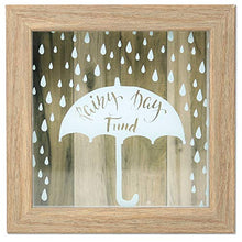 Load image into Gallery viewer, Lawrence Frames Rainy Day Fund Shadow Box, 8x8, Brown