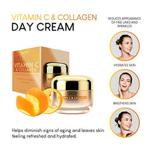 Load image into Gallery viewer, AZURE Vitamin C & Collagen Moisturizing Day Cream - Brightening & Revitalizing | Reduces Fine Lines & Wrinkles | Diminishes Signs of Aging | Made in Korea - 50mL