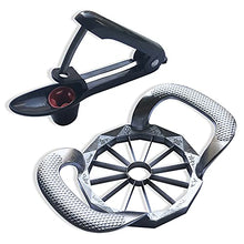 Load image into Gallery viewer, Cherry Pitter Tool, Olive Pitter, Cherry Pitter Remover, 12-Blade Apple Corer and Slicer Stainless Steel Ultra-Sharp Apple Cutter