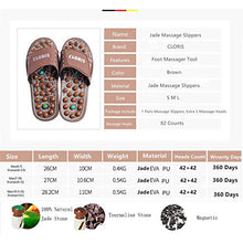 Load image into Gallery viewer, CLORIS Reflexology Foot Massagers Acupressure Massage Slippers for Men Wome, Relief Plantar Fasciitis Heel Arch Arthritis Neuropathy Pain Gift (Men Size 8-10, Women Size 9-12)