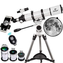 Load image into Gallery viewer, Gskyer Telescope, 600x90mm AZ Astronomical Refractor Telescope, German Technology Scope