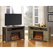 Load image into Gallery viewer, Ameriwood Home Farmington Electric Fireplace TV Console for TVs up to 50", Rustic