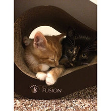 Load image into Gallery viewer, PetFusion Cat Scratcher Lounge - Walnut Brown, 1 Level (PF-CL1)