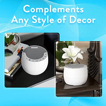 Load image into Gallery viewer, Serene Evolution White Noise Machine for Sleeping Adult or Baby with 70 Sounds | White Noise Machine for Office Privacy & Noise Cancelling | Sleep Sound Machine for Adults | Fan, Ocean, Rain Sounds