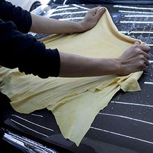 Load image into Gallery viewer, Car Nature Chamois Real Leather Washing Cloth Cleaning Towel Wipes Clean Cham Large (75X105cm)