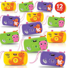 Load image into Gallery viewer, ArtCreativity Kids’ Camera Toy Set - Pack of 12 - Children’s Pretend Play Prop with Images in Viewfinder - Birthday Party Favors, Goodie Bag Fillers, Idea for Boys, Girls, Toddler