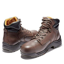 Load image into Gallery viewer, Timberland PRO Men's 26078 Titan 6" Waterproof Safety-Toe Work Boot Industrial, Dark Mocha, 13 Wide