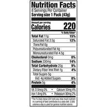 Load image into Gallery viewer, Lance Sandwich Crackers, ToastChee Peanut Butter, 8 Count Box