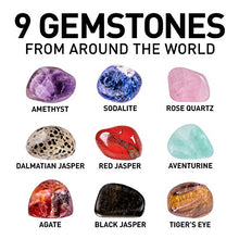 Load image into Gallery viewer, NATIONAL GEOGRAPHIC Hobby Rock Tumbler Kit - Rock Polisher for Kids & Adults, Noise-Reduced Barrel, Grit, 2.5 Pounds Raw Gemstone & Jasper Mix, Great STEM Hobby Kit
