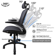 Load image into Gallery viewer, Ergonomic Office Chair, Weight Capacity Over 250Ibs Passed BIFMA,Breathable High Back Mesh Office Chairs,Adjustable Headrest,Backrest and Flip-up Armrests,Executive Office Chair for Height Under 5'11