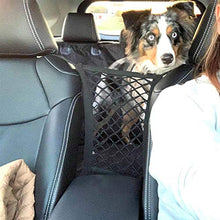 Load image into Gallery viewer, KNDJSPR Pet Barrier Safety Net, Car Dog Guard, Double-Layer Four-Sided Elasticity Net Storage Bag Fence Barrier, Ensure Safe Driving, for Children Pets