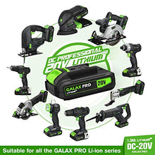 Load image into Gallery viewer, GALAX PRO 20V 4-1/2" Cordless Circular Saw with Laser Guide, Rip Guide, 2 PCS Blades, 3400RPM, Max Cutting Depth 1-11/16"(90°), 1-1/8"(45°)