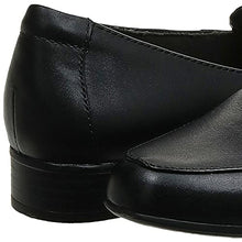 Load image into Gallery viewer, Clarks Women's Juliet Lora Loafer, Black Leather, 100 M US