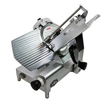 Load image into Gallery viewer, KWS MS-12HP Premium 450w Electric Meat Slicer 12-Inch Stainless Blade With Commercial Grade Carriage, Frozen Meat/Cheese/Food Slicer Low Noises Commercial and Home Use