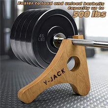 Load image into Gallery viewer, Yes4All Mini Deadlift Barbell Jack - Y Jack – Suitable for Loading, Unloading and Changing Weight Plates - Designed for Deadlifting, Powerlifting, and Weightlifting