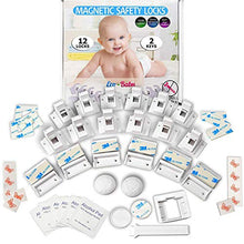 Load image into Gallery viewer, Eco-Baby Child Safety Magnetic Cabinet and Drawer Locks for Proofing Kitchen 12 Pack Child Latches
