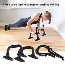 Load image into Gallery viewer, EnterSports Ab Roller Wheel, 6-in-1 Ab Roller Kit with Knee Pad, Resistance Bands, Pad Push Up Bars Handles Grips, Perfect Home Gym Equipment for Men Women Abdominal Exercise