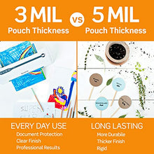 Load image into Gallery viewer, Scotch Thermal Laminating Pouches, 100 Pack Laminating Sheets, 3 Mil, 8.9 x 11.4 Inches, Education Supplies & Craft Supplies, For Use With Thermal Laminators, Letter Size Sheets (TP3854-100)