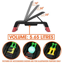 Load image into Gallery viewer, Yes4All Multifunctional Fitness Aerobic Step Platform/Aerobic Deck, Household Step Workout Bench for Home Gym (Red/Black)